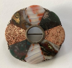 Welsh Stone Brooch