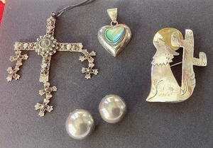 Group of 4 Sterling Silver Items