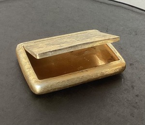 Antique Gilded Silver Cigarette Case
