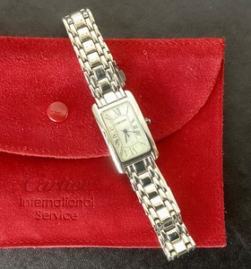 Cartier (Reproduction) Womens Tank Americaine Watch