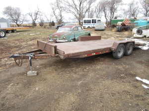 lot 2 image: 2011 Brimar 20 Car Trailer