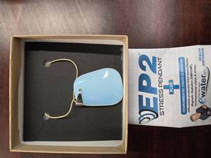 lot 10 image: Ewater EP2 Plus EMF Stress Reducing Cell Phone Radiation Protection Pendant