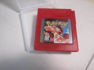 lot 1 image: Pokemon Red Version Nintendo Game B...