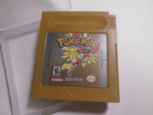 lot 4 image: Pokemon Gold Version Nintendo Game ...