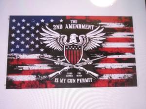 lot 24 image: 3 ft x 5 ft The 2nd Amendment Is My...