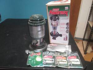 lot 55 image: Coleman Powermax Lantern with Manua...