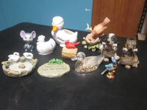 lot 66 image: Assorted Knick Knack Figures...