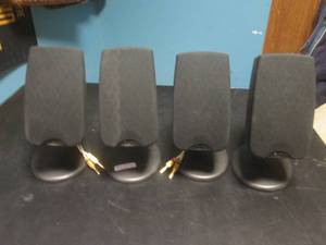 lot 107 image: Set of 4 Klipsch Surround Sound Spe...