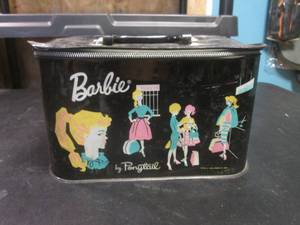 lot 127 image: Vintage 1962 Barbie by Ponytail Cas...