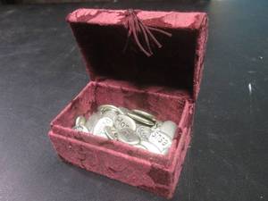 lot 137 image: Small Chest Full of Metal Faith Wor...