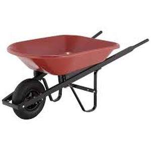 lot 37 image: True Temper 4 cu. ft. Poly Wheelbarrow