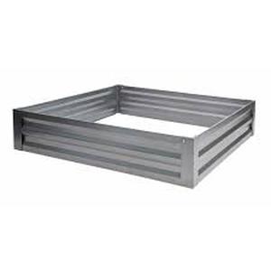 lot 27 image: Virgoro 4 ft. x 4 ft. Antique Iron Raised Garden Bed