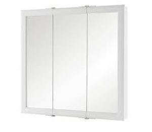 lot 101 image: HDC 30 in. W x 29 in. H Rectangular Medicine Cabinet with Mirror-White