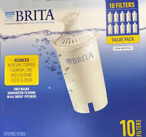 lot 44 image: Brita Pitcher Replacement Filters, Pack of 10-SKU# 060258359916