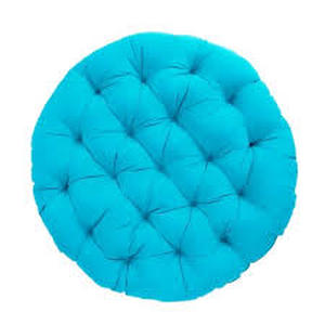 lot 88 image: Blazing Needles 52-inch Solid Outdoor Spun Polyester Papasan Cushion
