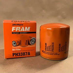 lot 94 image: FRAM Extra Guard Oil Filter, PH3387A, Replacement Oil Filter Fits Select Vehicles