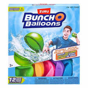 lot 126 image: Bunch O Balloons Reusable Water Balloons - 12pk