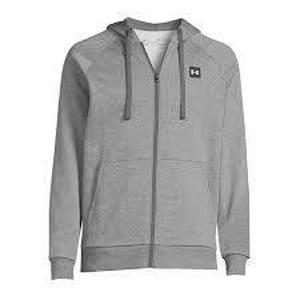 lot 145 image: Under Armor Zip Up Hoodie-Medium- Gray