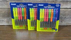 lot 48A image: Lot of 3 OfficeHub Liquid Highlighters (8 ct)