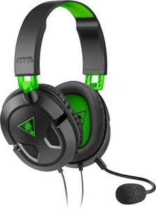 lot 199 image: Set of 2 Turtle Beach - RECON 50X Wired Surround Sound Ready Gaming Headset for Xbox One & Xbox Series XS - BlackGreen