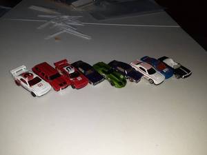 lot 339 image: Hot Wheels mopar lot Dodge Challanger Duster Super 9 Road Runner. As shown.