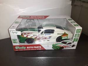 lot 340 image: Oreilly auto parts remote control Mustang GT500 new. As shown.