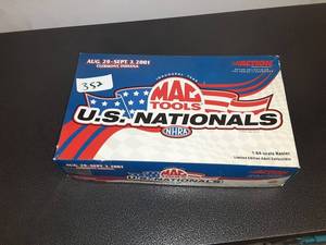 lot 352 image: 164 Mac tools US nationals September 2001 semi truck. New. As shown.
