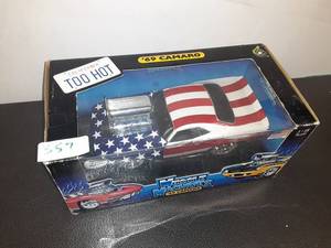 lot 357 image: 118 1969 Camero muscle machine stars & stripes rare. As shown.