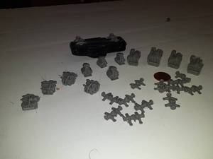 lot 372 image: 3-d printed custom parts lot of 164 cummin hemi blown hypercharge pickup truck lift kits. As shown.
