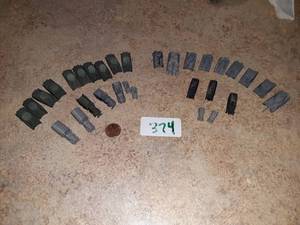 lot 374 image: 1200 WW2 3d printed tanks german & american. As shown.