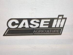 lot 28 image: Vintage CASE III Agriculture Metal Sign