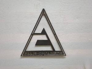 lot 29 image: Allis-Chalmers Company Vintage Metal Sign