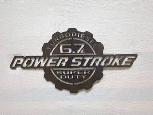 lot 32 image: Diesel Power Stroke Emblem 6.7L Turbo Diesel Super Duty