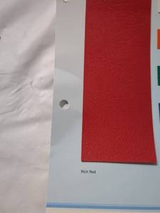 lot 113 image: Impact 16 Coated Vinyl Roll in Rich Red