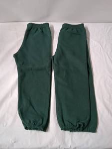 lot 136 image: 2 Youth Green Jogging Pants by Clique, Size SP (68)