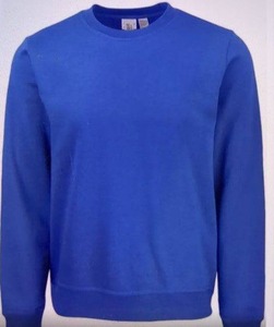 lot 141 image: 2 Clique Clique Unisex Crewneck Sweatshirt in Blue - Size 2XL