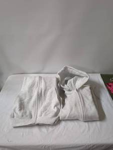 lot 144 image: Clique Adult 3XL3XG Zip-Up Hoodie in Light Gray