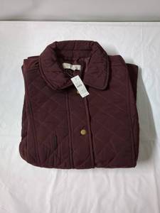 lot 152 image: Talbots Womens Medium Quilted Maroon Jacket
