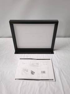 lot 164 image: Black Framed Sign Holder with Instructions
