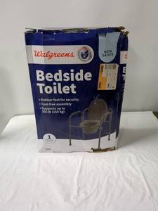 lot 173 image: Walgreens Bedside Toilet - Supports up to 350 lbs with Tool-Free Assembly