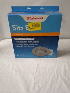 lot 175 image: Walgreens Sitz Bath for Standard Toilets - 1 Basin & Bag