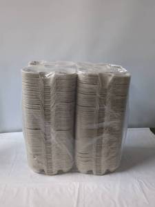lot 178 image: Bulk Pack of 300 Biodegradable Paper Cups for Cold Beverages