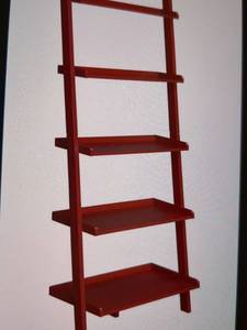 lot 184 image: Cherry American Heritage Bookshelf Ladder