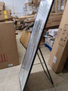 lot 196 image: Full-Length LED Mirror with Stand