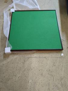 lot 202 image: Bits and Pieces Puzzle Assembly System with Green Felt Surface