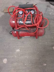 lot 224 image: PowerMate 2-Gallon Electric Air Compressor 120V