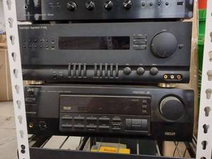 lot 227 image: JVC and Harman Kardon Audio Equipment Set Including Receiver and Control Unit