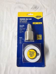 lot 253 image: Diamond Hole Saw 1-38 (35mm) with Core Removal Guide