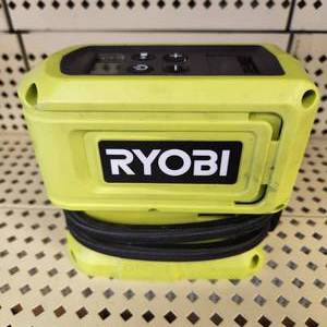lot 3 image: Ryobi PCL001 Cordless Inflator Open Box Great Condition