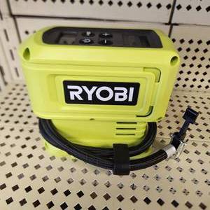 lot 4 image: Ryobi PCL001 Cordless Inflator Open Box Great Condition